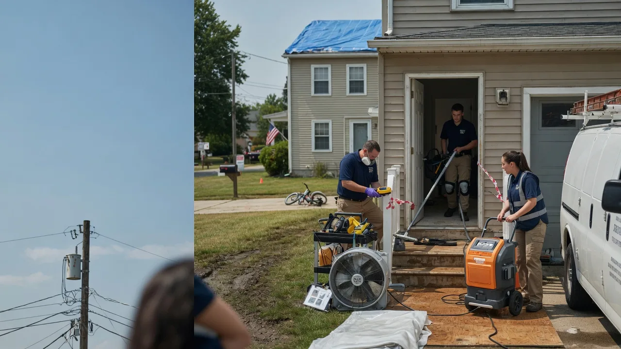 Water Damage Repair in Amherst, OH near me